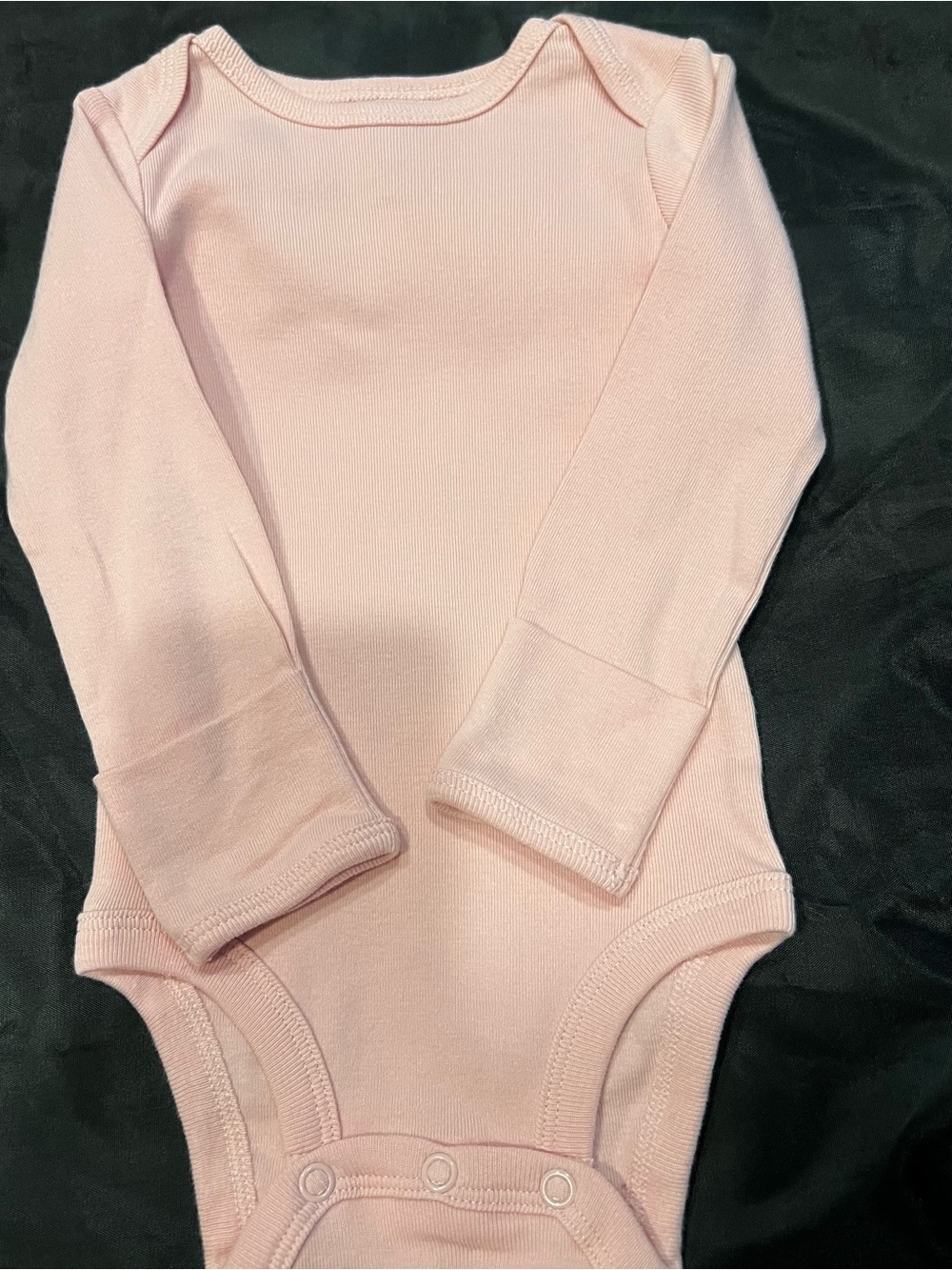 Carter's Maroon Floral Corduroy Pinafore with Pink Bodysuit - Picture 6 of 7